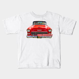 1955 Chevrolet Bel Air Hardtop Coupe Kids T-Shirt